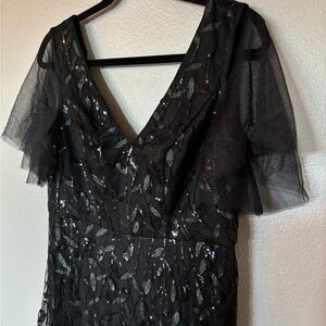 Ever Pretty Black Sequin Gown